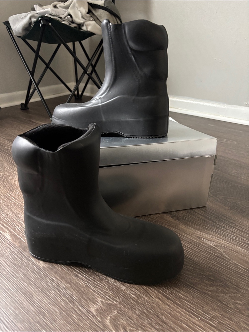 Yeezy Men's Black Rain & Snow Boots
